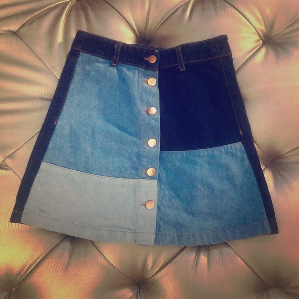 H&M denim skirt